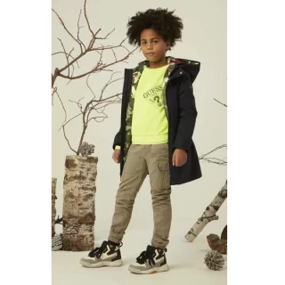 Двулицево дълго зимно яке за момче Guess 4 in 1