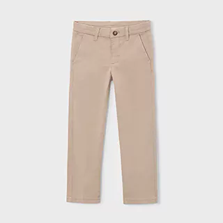 Детски класически панталон чино Mayoral Slim Fit – бежов