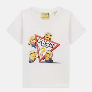 Детска тениска Guess x Minions – Бяла