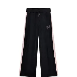 Спортно долнище с широк крачол и флорални детайли Guess